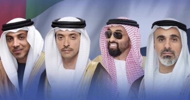 المرشد للإستشارات القانونية المستشار فواز فوزي شقرة يهنؤون ولي عهد أبو ظبي