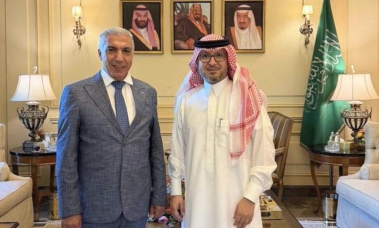 عبّود عرض الاوضاع العامة مع السفير البخاري