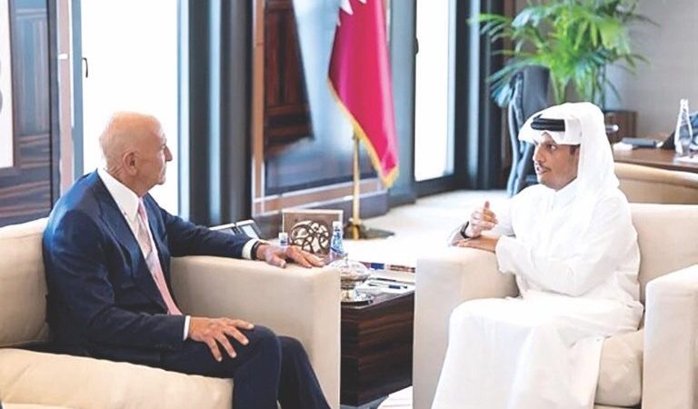 براك بحث في قطر سبل دعم استقرار سوريا