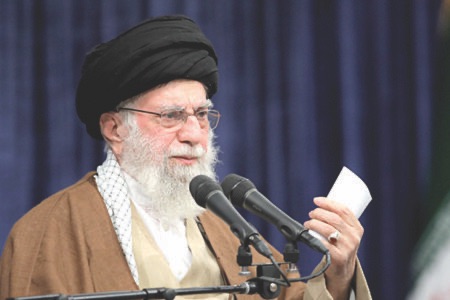 خامنئي: سنبحث مطلب واشنطن التعاون معها إذا أنهت دعمها للكيان الصهيوني وأزالت قواعدها