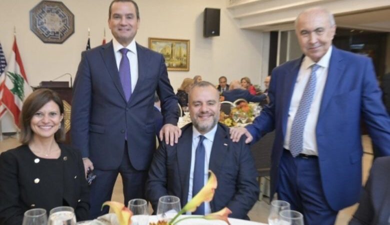 عبدالمسيح شارك في لقاءات سياسية واقتصادية في “بيت البحر” بدعوة من مخزومي