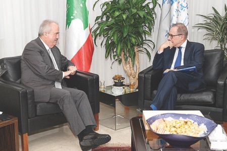 برامج الإصلاح المالي والاقتصادي بين لبنان وفرنسا على طاولة وزارة المال