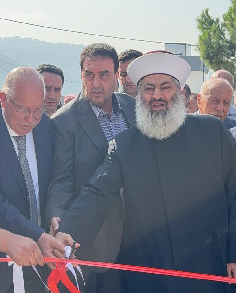 افتتاح مسجد “سيدنا المصطفى” في الحويش عن روح المرحوم الحاج علي قمر الدين