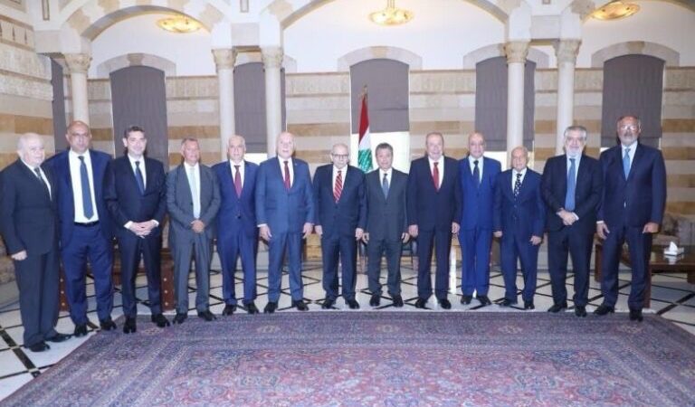 الرئيس دبوسي بعد لقائه الرئيس سلام: