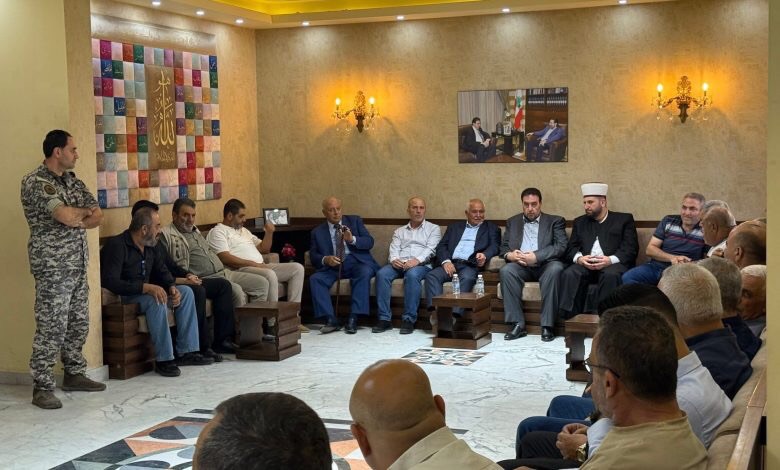 وفد من فعاليات سهل عكار يزور مكتب النائب وليد البعريني تأكيداً على وحدة الصف ورفض الفتنة