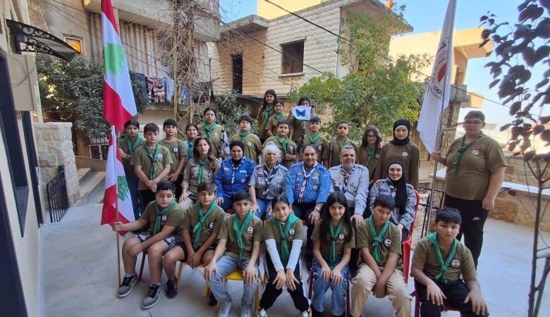 اجتماع قيادي لجمعية كشافة الغد في صيدا