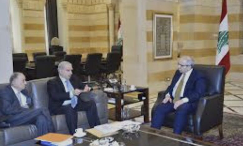 فرعون ومسرّة دعوا رئيس الحكومة للمشاركة في اللقاء التشاوري حول حياد لبنان في 26 الحالي