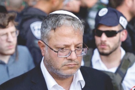 بن غفير يطالب نتنياهو باعتقال الرئيس عباس