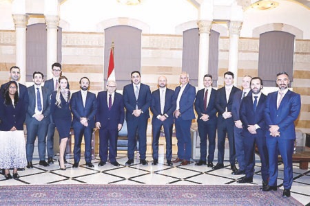 وفد «Morgan Stanley» زار عون وسلام