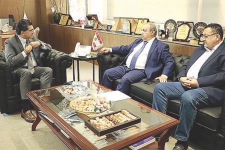 مرقص بحث والنقيب الكعكي في قانون الإعلام الجديد