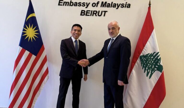 أسعد الحريري زار القائم بالأعمال الماليزي ودعاه إلى زيارة طرابلس