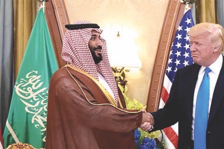 الرئيس الأميركي: أصبح لدينا سلام بالشرق الأوسط