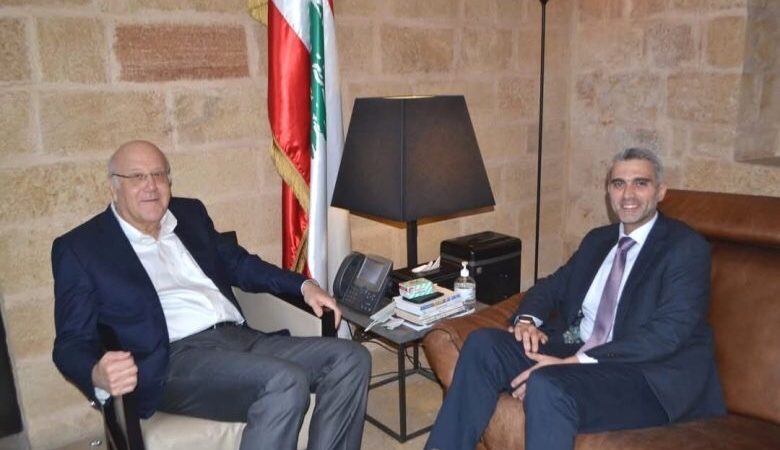 رئيس بلدية طرابلس زار الرئيس ميقاتي والبحث تناول أوضاع المدينة وملفاتها والتحديات التي تواجه العمل البلدي