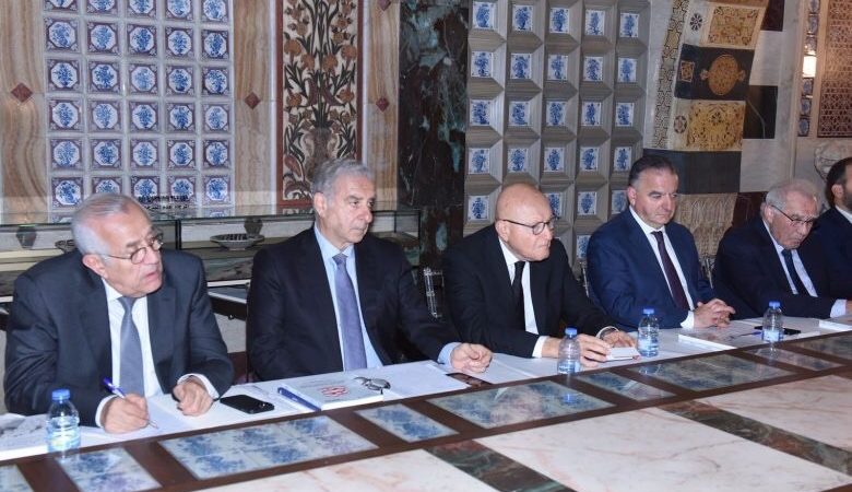 سليمان وفرعون في لقاء تشاوري عن الحياد: خلاص للبنان ومدخل للابتعاد عن سياسة المحاور