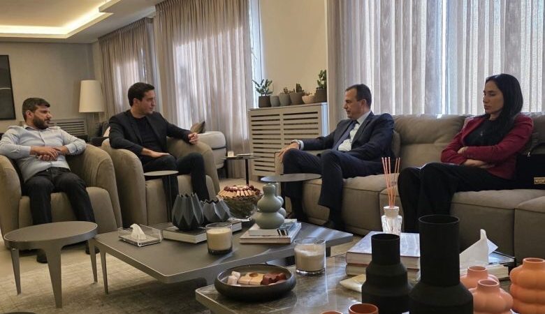 كريم كبارة يستقبل نقيب المحامين في طرابلس وأعضاء مجلس النقابة