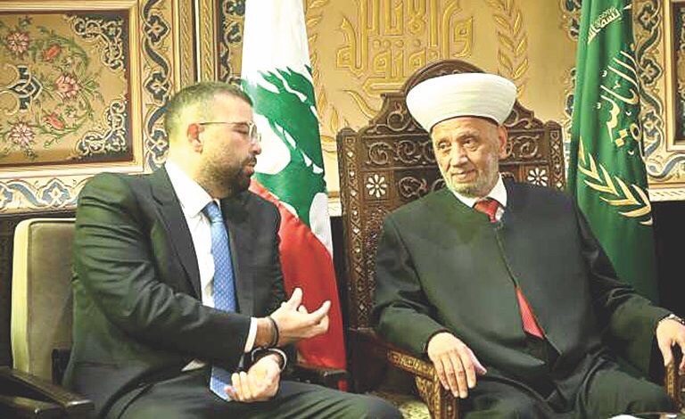 أحمد الحريري بعد لقائه المفتي دريان: تجنيب لبنان تجدّد الحرب واجب وطني