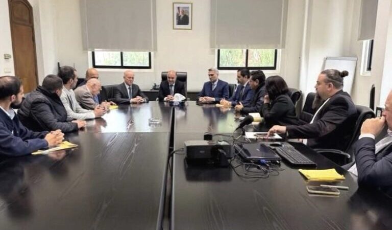 إجتماع عمل في مجلس الإنماء والإعمار لعرض مشاريع بلديات قضاء طرابلس خصوصًا ملف البنى التحتية والصرف الصحي