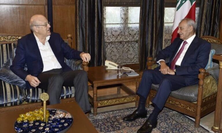 بري استقبل ميقاتي وأبو الحسن