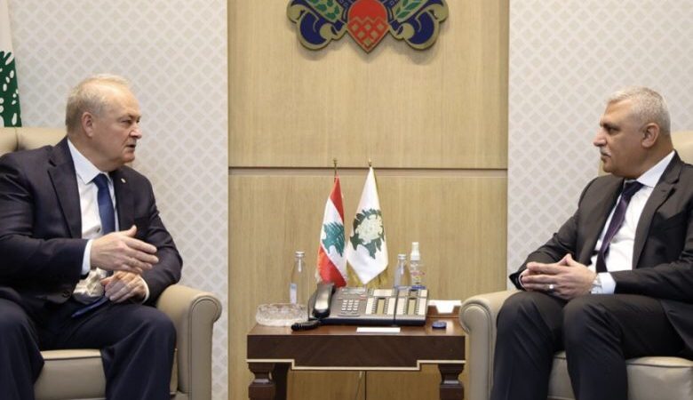 اللواء شقير عرض والسفير الروسي الأوضاع العامة في لبنان والمنطقة