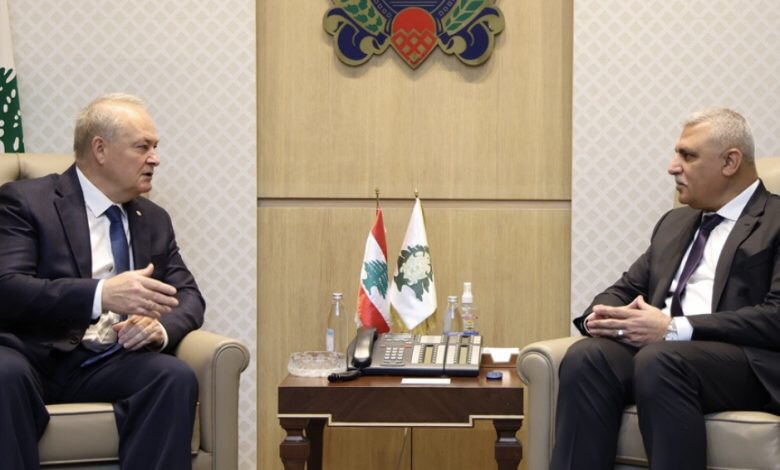 اللواء شقير عرض والسفير الروسي الأوضاع العامة في لبنان والمنطقة