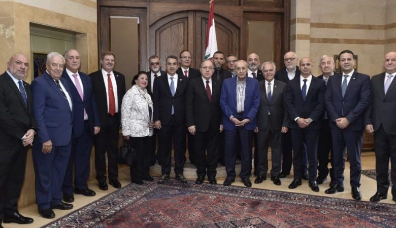 بري تابع مع زواره&nbsp; الاوضاع العامة والمستجداتقسطنطين : أكد أن ودائع المقيمين والمغتربين مقدسة