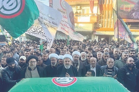 تشييع الشهيد قطيش