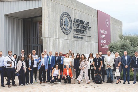 لقاء المستثمرين الملائكة في واحة طلال ومديحة الزين للابتكار في الجامعة «الأميركية – بيروت»