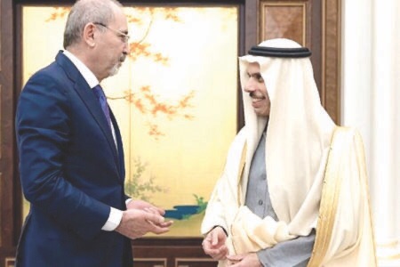 السعودية والأردن تبحثان المستجدات الإقليمية والدولية