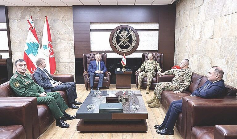 قائد الجيش التقى رودكوف وزوّاراً