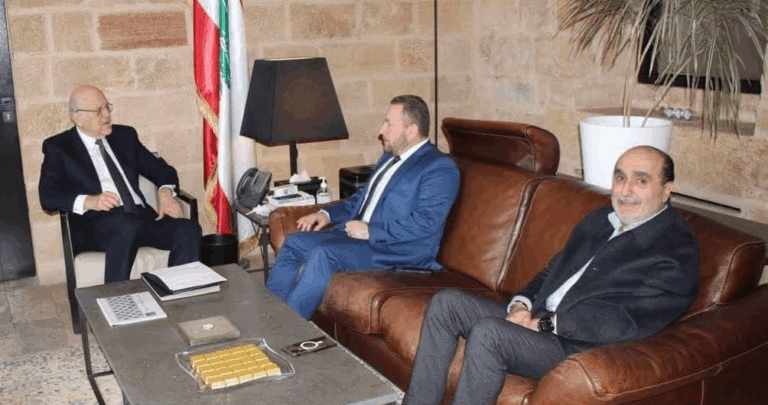 ميقاتي التقى يكن