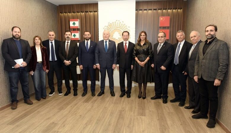 لقاء لبناني – صيني موسع في غرفة طرابلس الكبرىلوضع الحجر الأساس لإطلاق المشاريع المشتركة