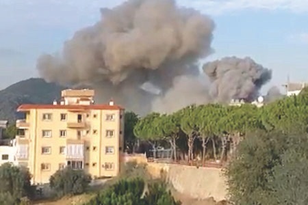 غارات لطيران العدو وتدمير منازل في عدد من البلدات الجنوبية