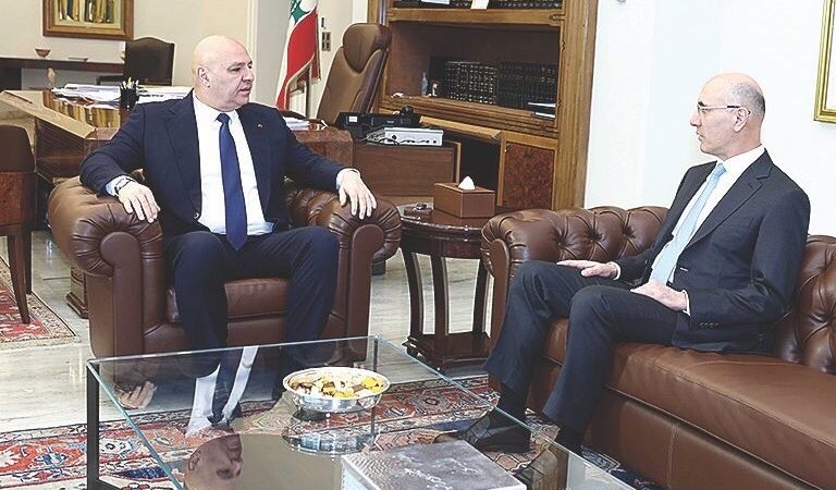 رئيس الجمهورية التقى شهيّب وعرض الأوضاع الأمنية مع الحجار