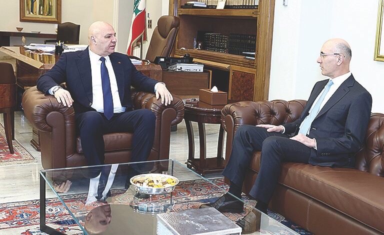 رئيس الجمهورية التقى شهيّب وعرض الأوضاع الأمنية مع الحجار