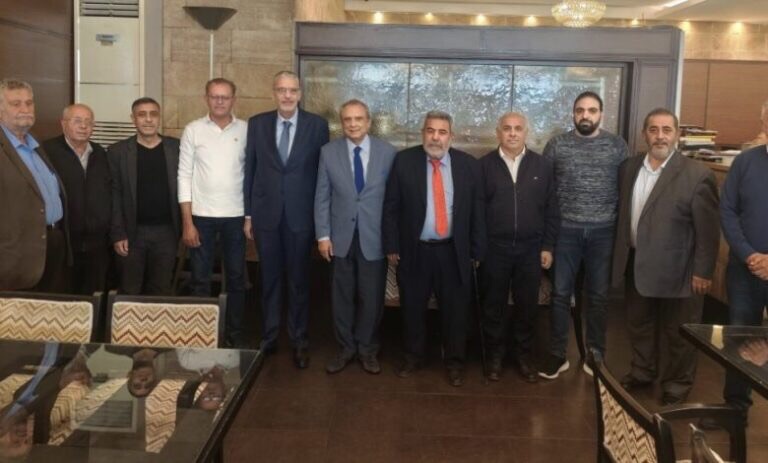 أنطوان حبيب كرم الهيئة الإدارية الجديدة لرابطة مخاتير طرابلس بمشاركة مميزة من الميناء