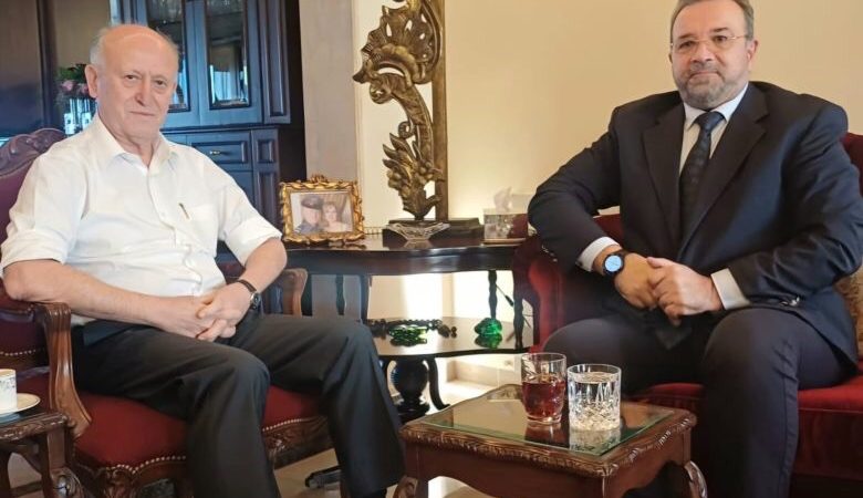 الغزال بحث مع ريفي سبل تفعيل مجلس طرابلس الإقتصادي