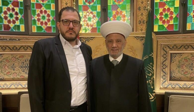 زيارة إلى مفتي الجمهورية لبحث الشأن البيئي