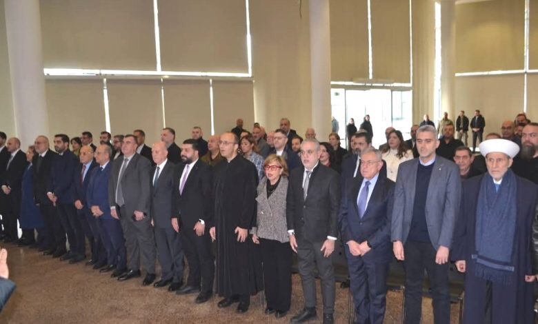 بلدية طرابلس افتتحت شارع الشهيد محمد شطح بحضور الرئيس السنيورة