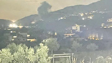 بعد سلسلة تهديدات غارات للعدو جنوباً وبقاعاً سبقتها قطع طرقات تحسباً وقصف مدفعي وتمشيط بالرشاشات الثقيلة طال عدداً من البلدات الحدودية