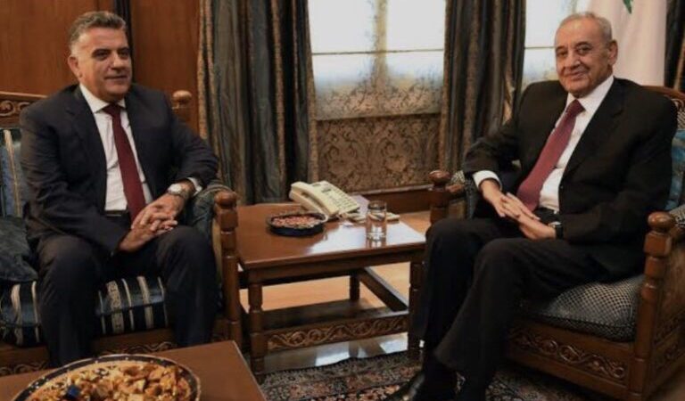 الرئيس بري استقبل المدير العام السابق للأمن اللواء عباس ابراهيم.