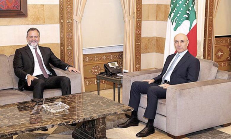 الحجار التقى صائب سلام وماغرو وتأكيد الجاهزية لإجراء الانتخابات