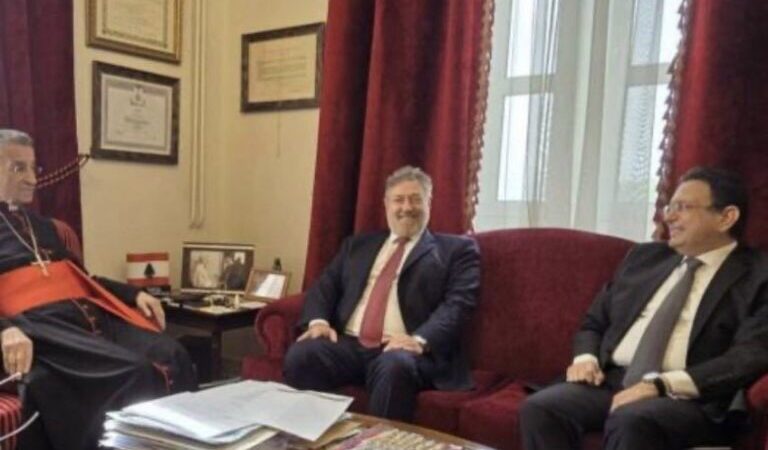 الراعي استقبل الخازن وافرام وتأكيدعلى ضرورة إجراء الانتخابات في موعدها