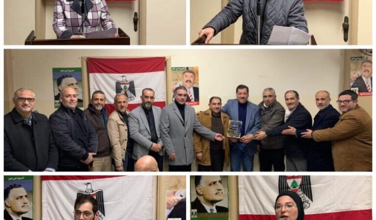 المؤتمر الشعبي احتفل بذكرى تأسيس الشعب العامل في طرابلس: العالم يتحول الى غابة بلا شريعة أو ضوابط وعلينا الثبات والصمود وتعزيز الوحدة الوطنية