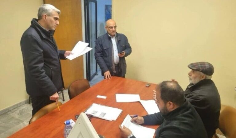 توزيع بدل مأوى للسكّان المتضرّرين والنازحين من الأبنية الثلاثة المتضرّرة في منطقة ضهر المغر.