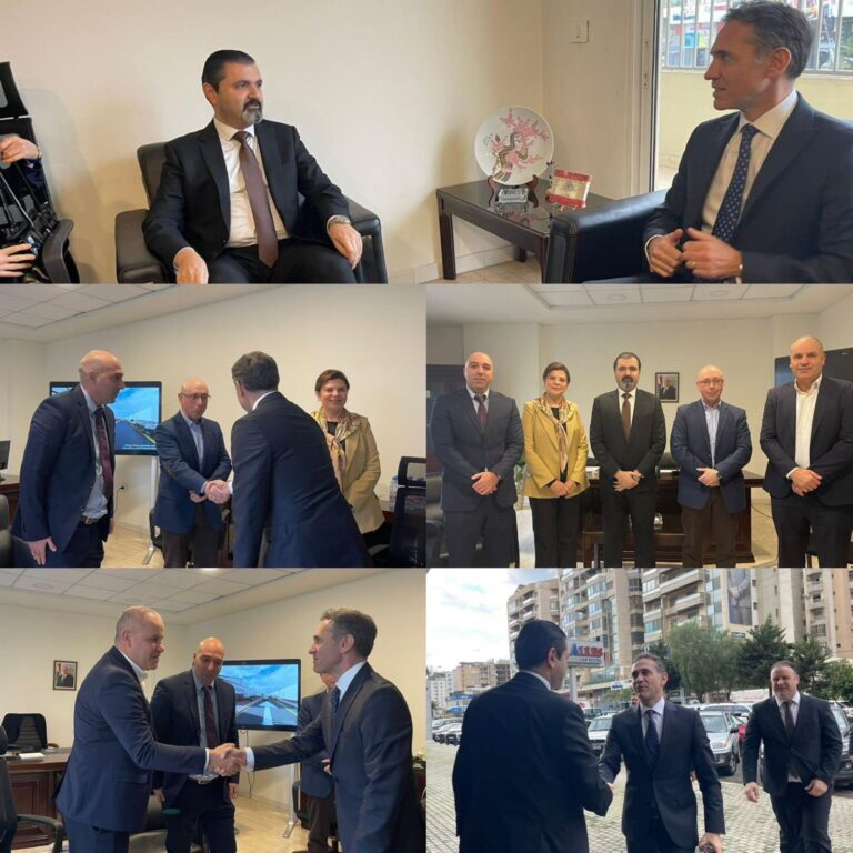 الدكتور ضناوي يستقبل السفير التركي ويقدم عرضاً مفصلاً عن المنطقة الاقتصادية