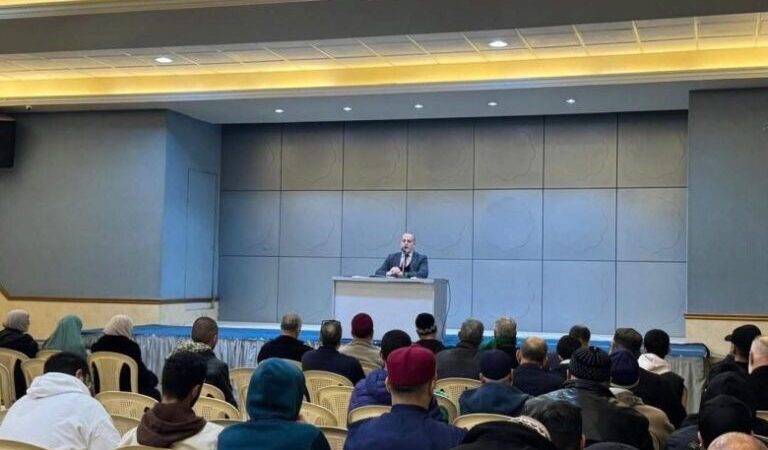 محاضرة لشباب المشاريع بعنوان “فلسطين برّ الشام…أرضِ المحشر والمنشر”