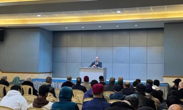 محاضرة لشباب المشاريع بعنوان “فلسطين برّ الشام…أرضِ المحشر والمنشر”