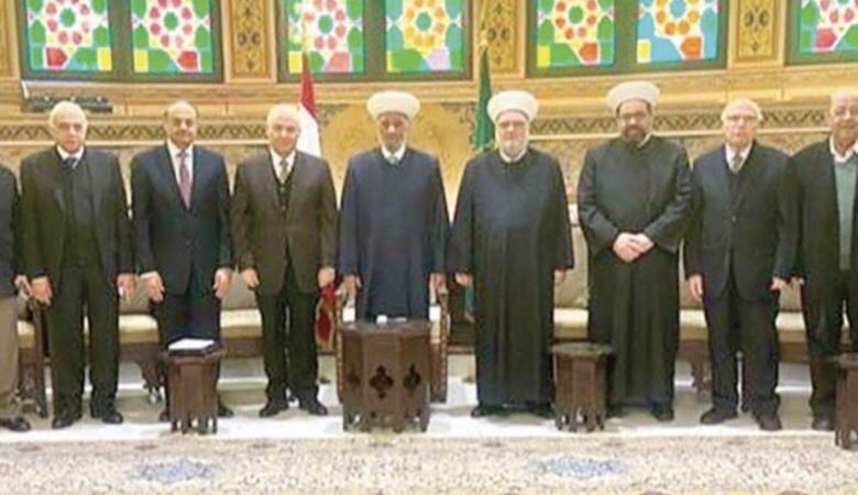 دريان عرض التطوّرات مع زوّاره: لتعزيز القِيَم والتكافل الاجتماعي