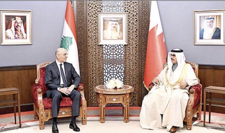 الحجار التقى نظيره البحريني: لدعم الأمن والاستقرار في المنطقة