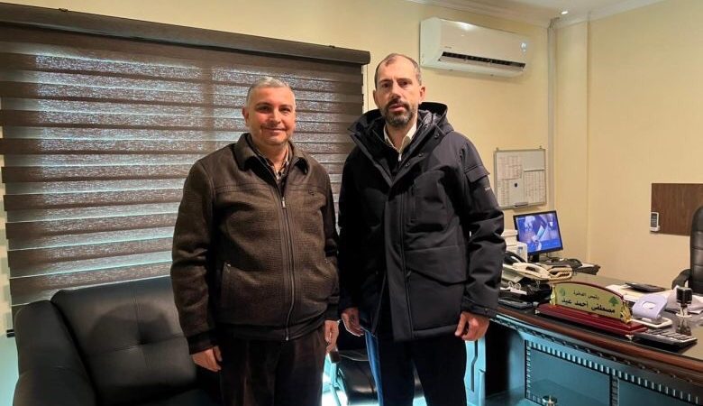 أحمد الخير يبحث مع دائرة مياه المنية واقع الشبكات وسبل تحسين الخدمة